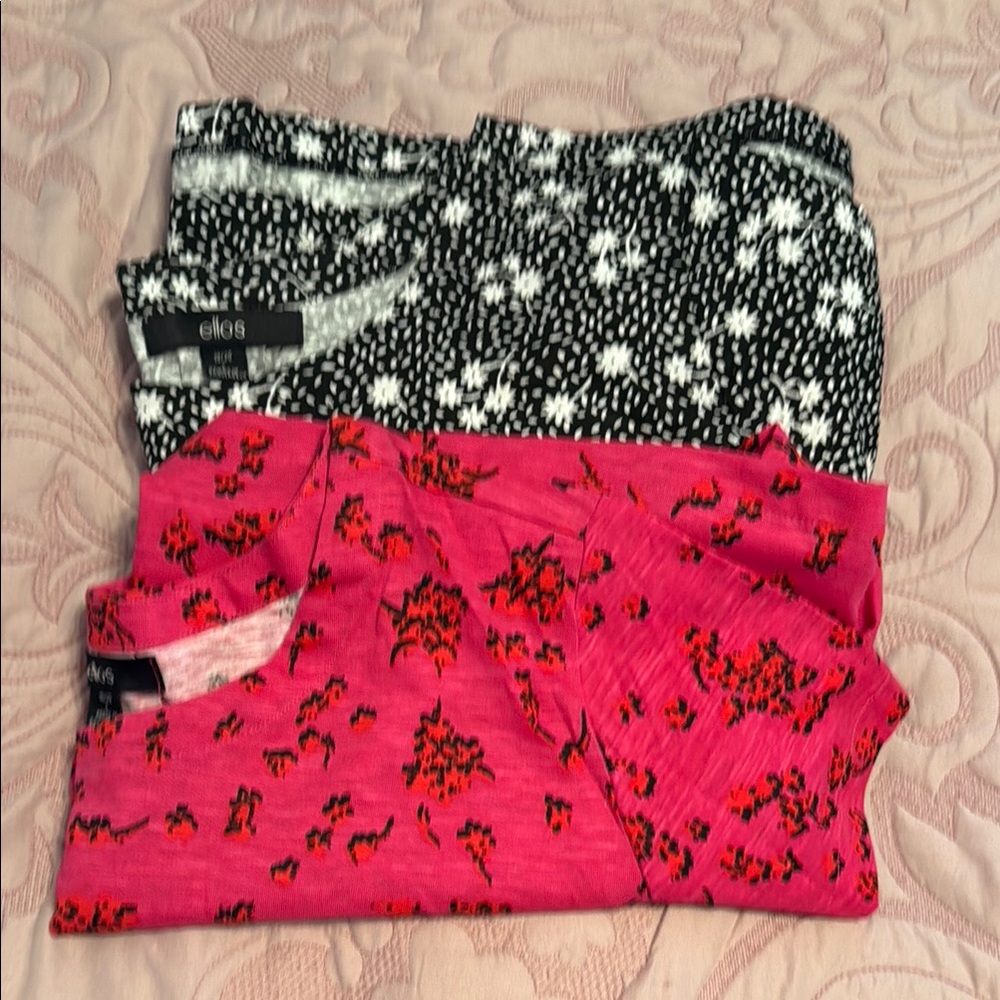 Ellos NWOT Lot of Colorful Tees